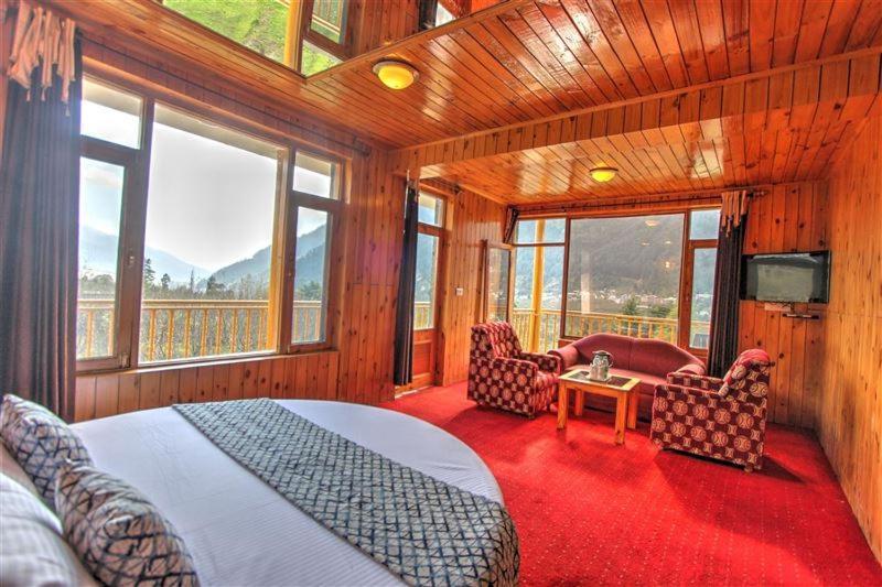 Hotel Mountain Face Manāli Exterior foto